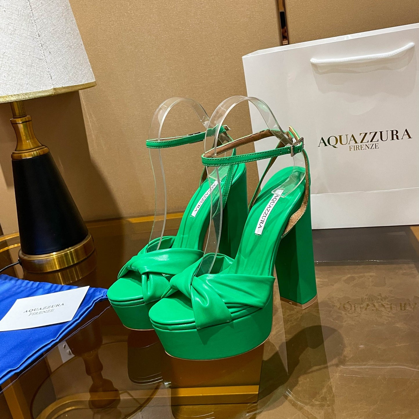 Twist Platform Heels - 4 Colours