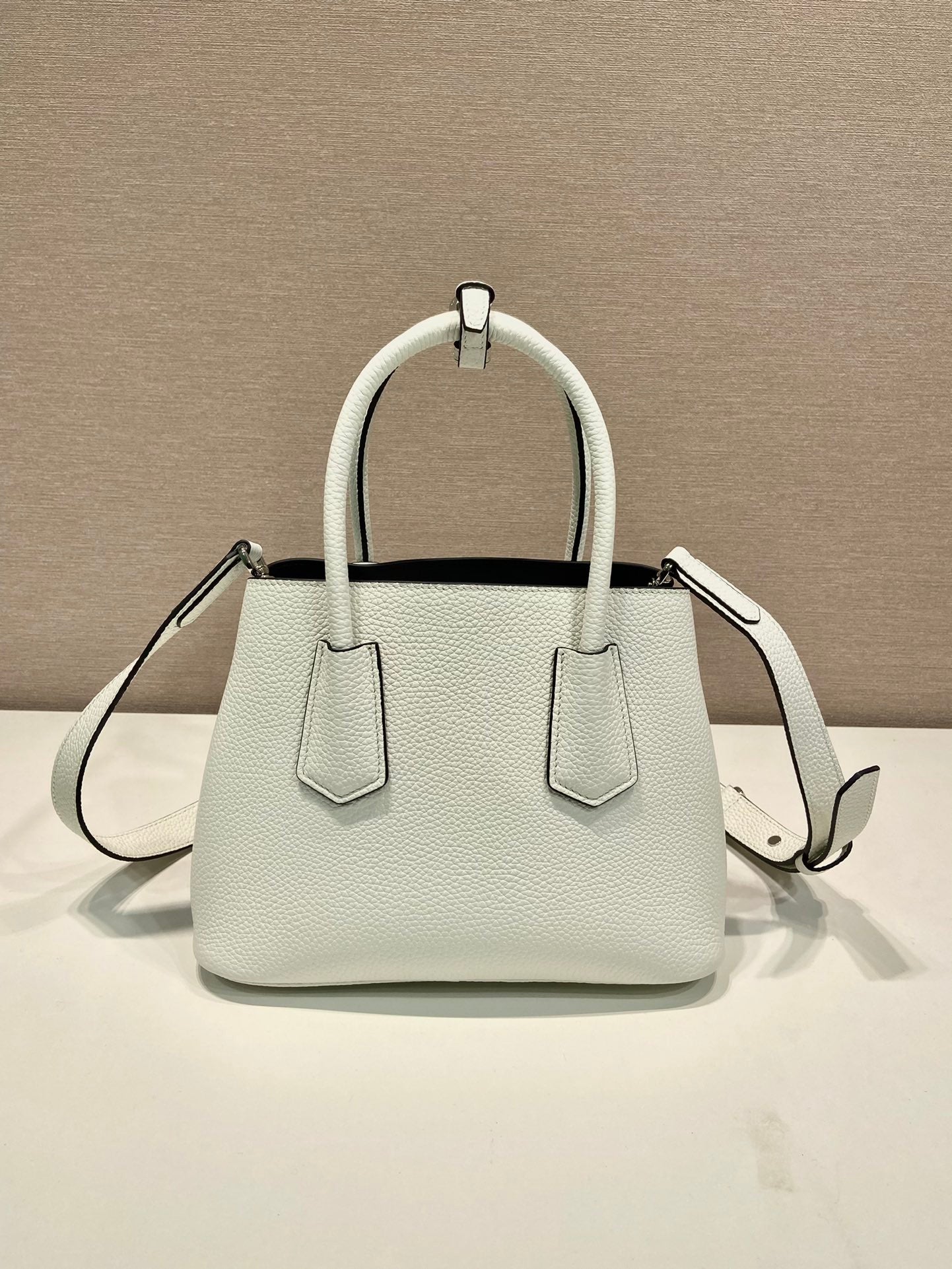 Double Saffiano Mini Tote Bag - 2 Colours