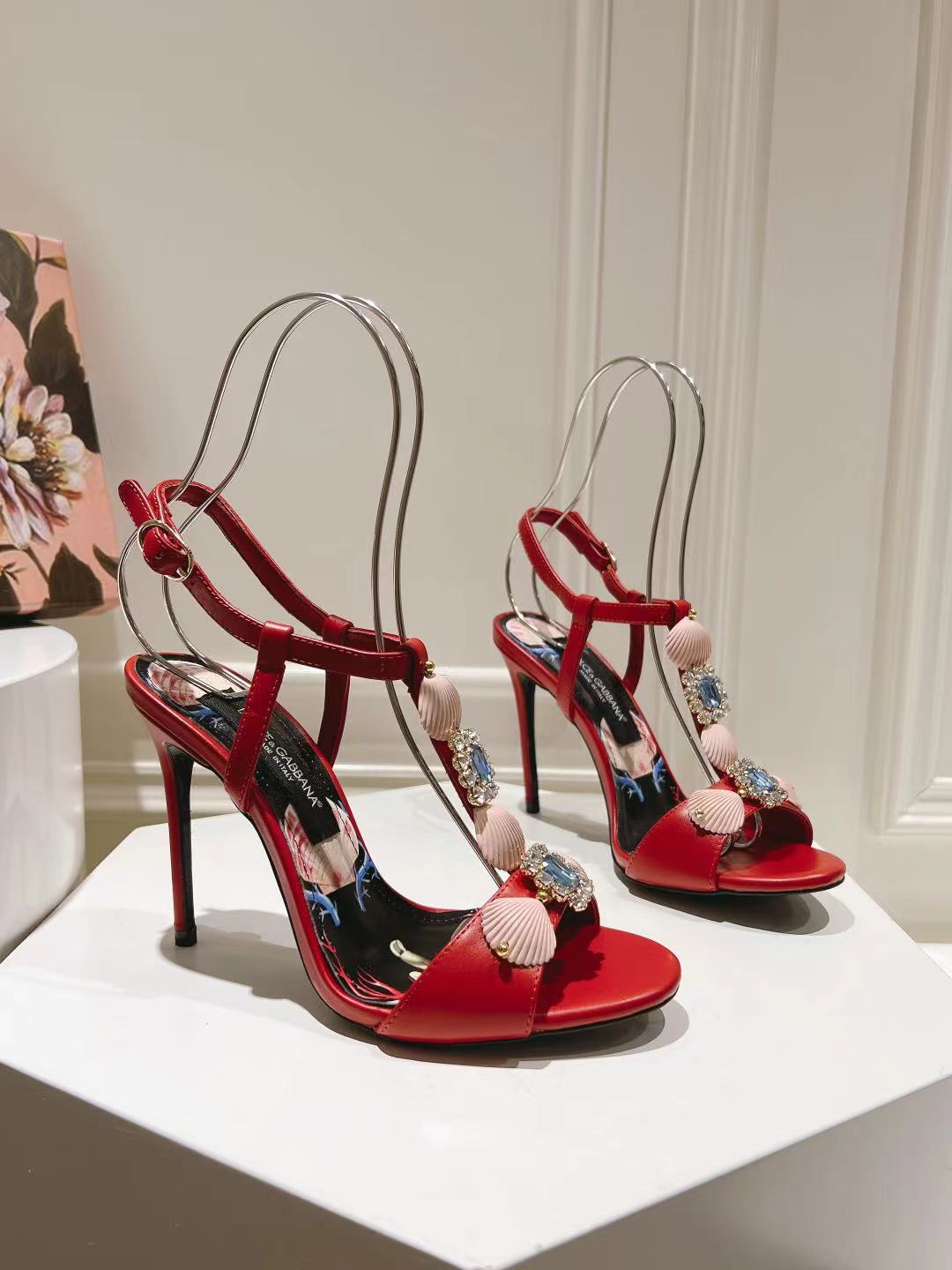 Capri Embellished Heels - 3 Colours