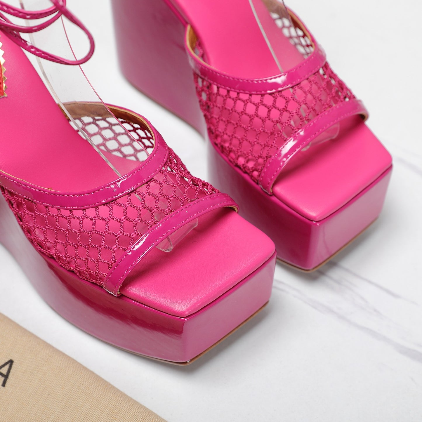 Riviera Lace Up Wedge - 5 Colours