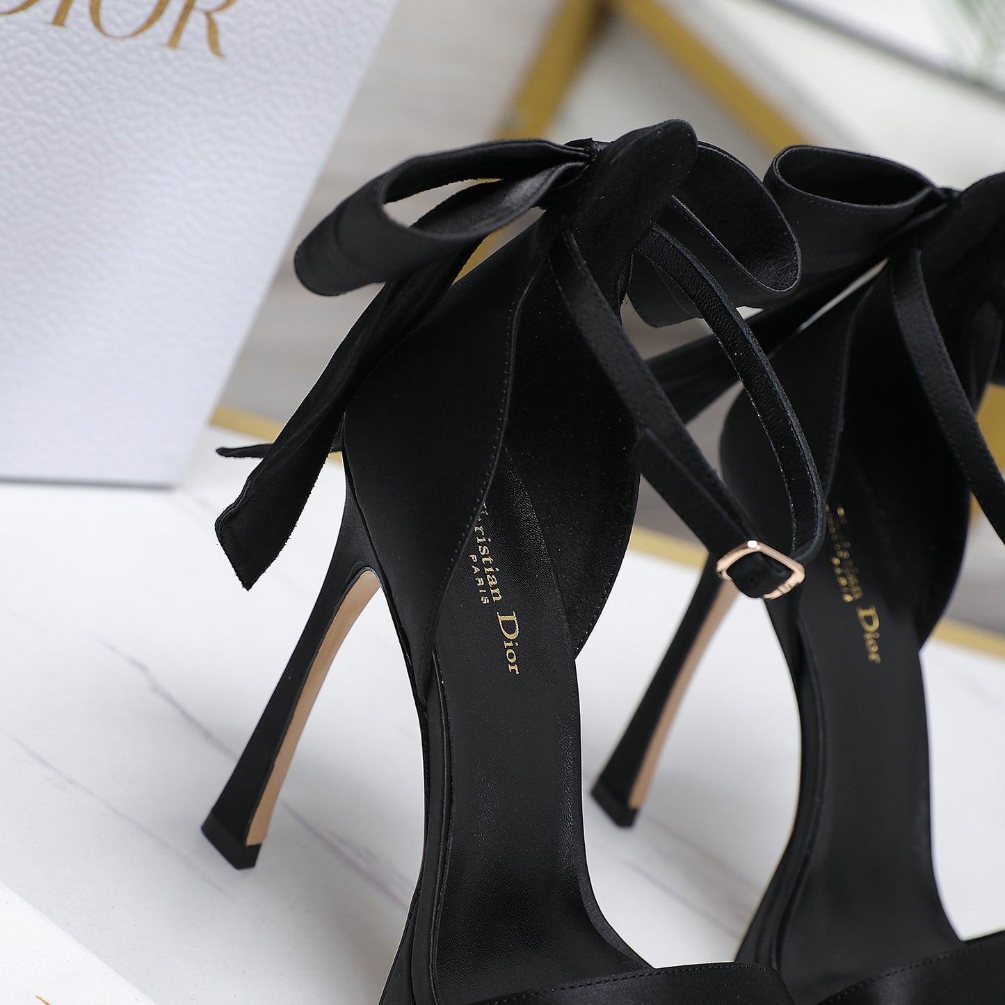 Mile Satin Heels - 5 Colours