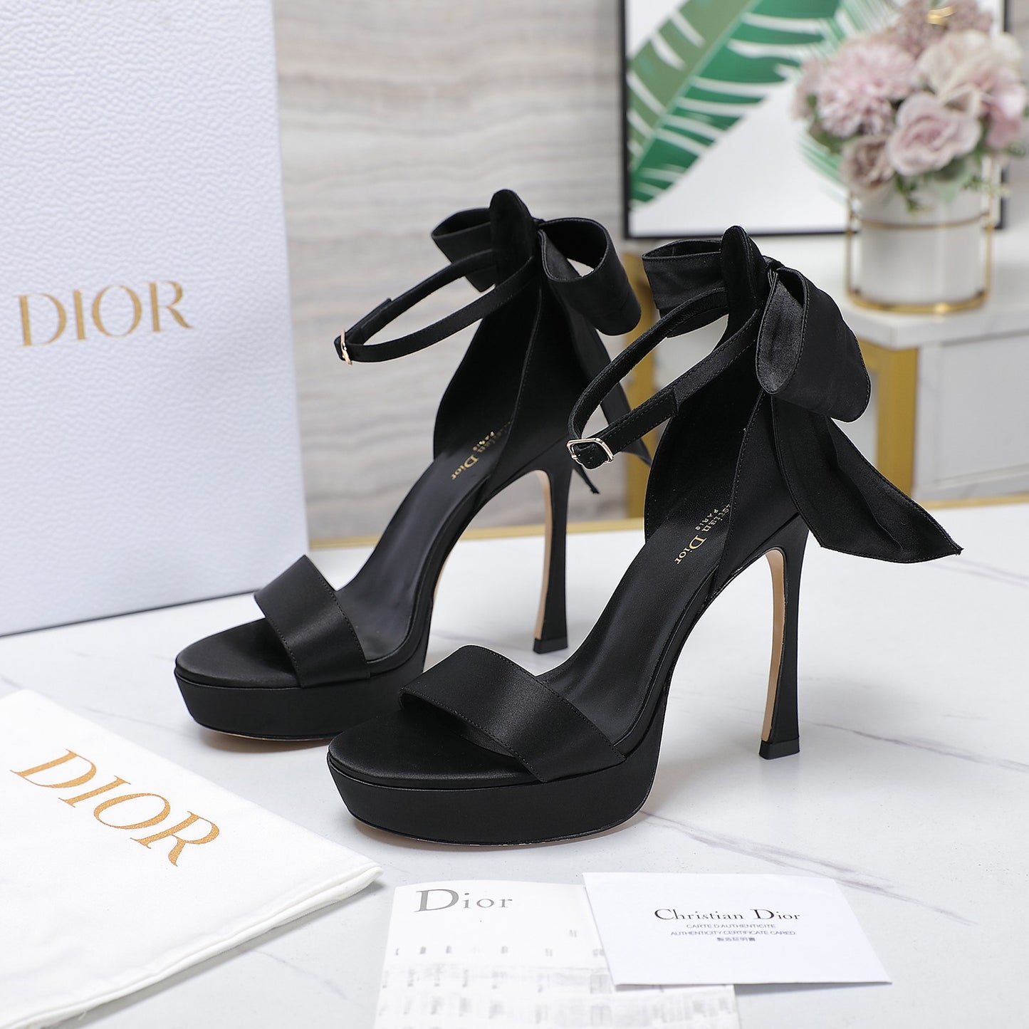 Mile Satin Heels - 5 Colours