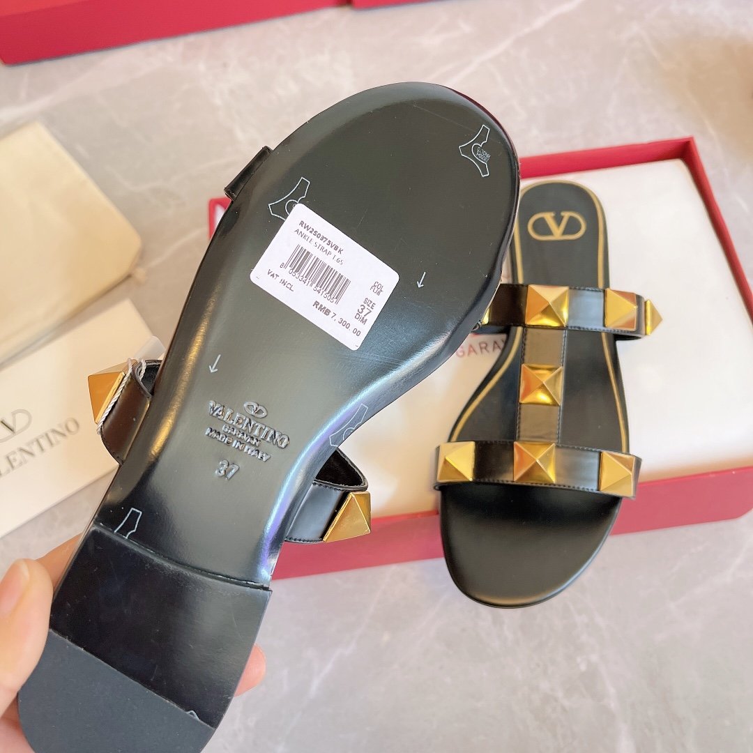 Roman Stud Slide Sandals - 5 Colours