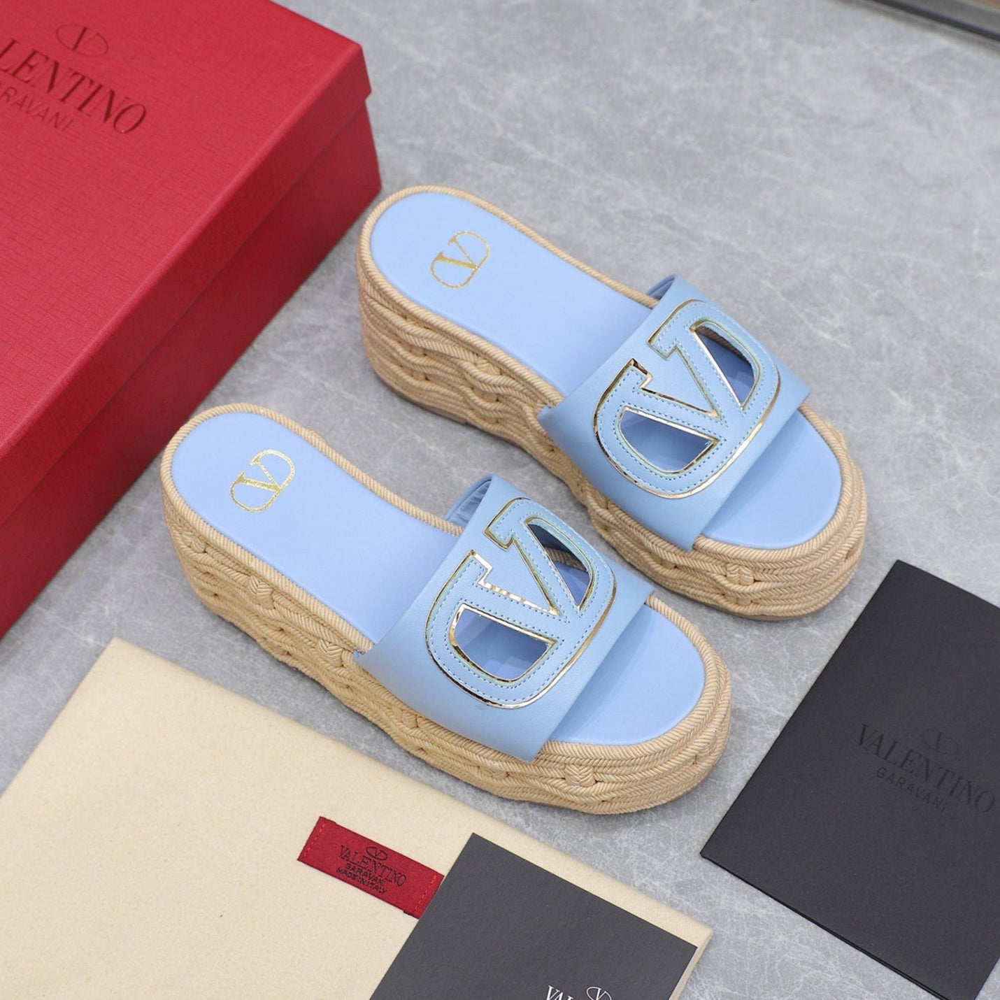 VLogo Wedge Sandals - 5 Colours