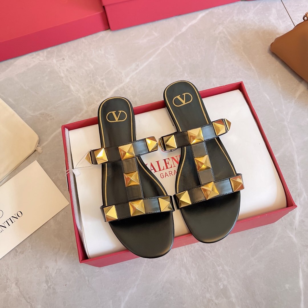 Roman Stud Slide Sandals - 5 Colours