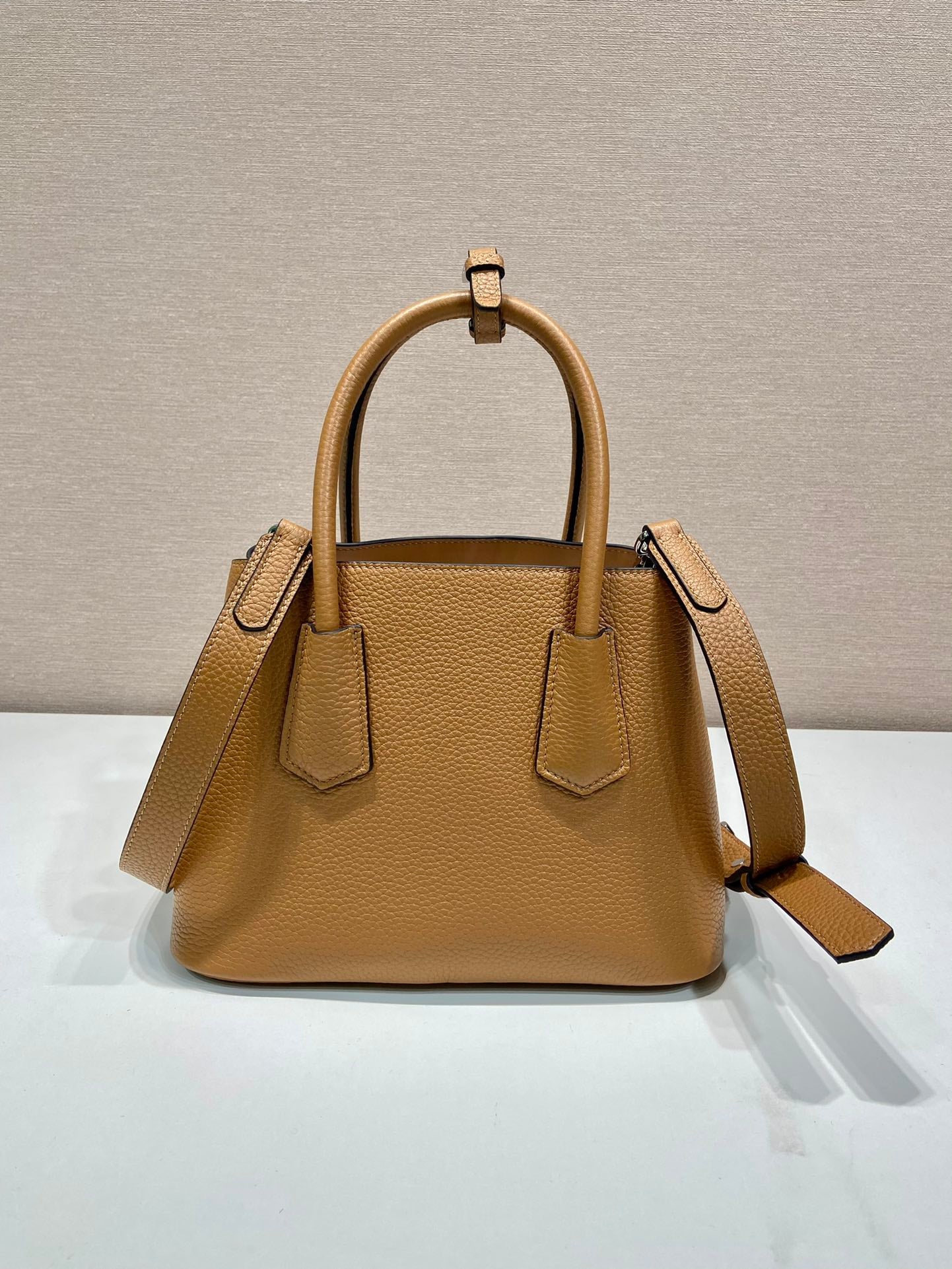 Double Saffiano Mini Tote Bag - 2 Colours