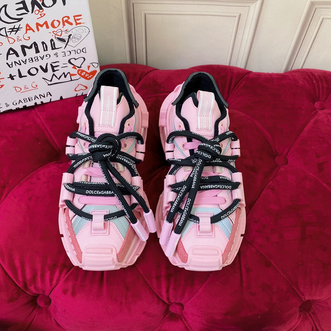 Space Colorblock Trainers - Pink