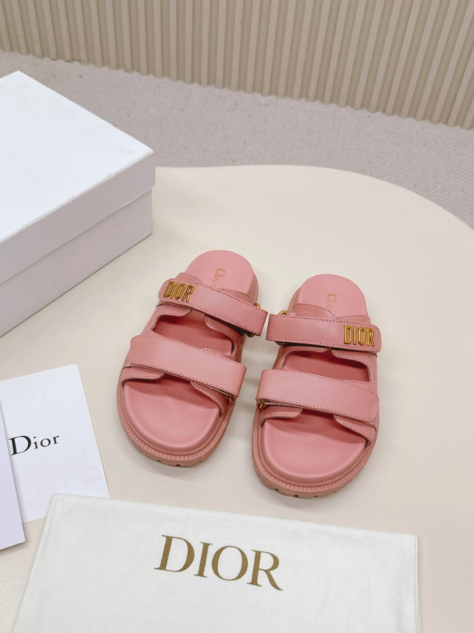 Dioract Double Strap Flat Sandals - 5 Colours