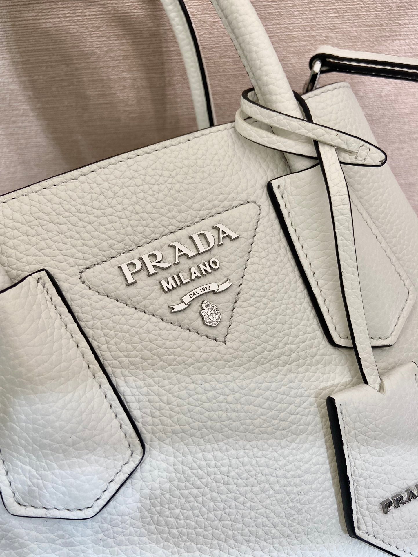 Double Saffiano Mini Tote Bag - 2 Colours
