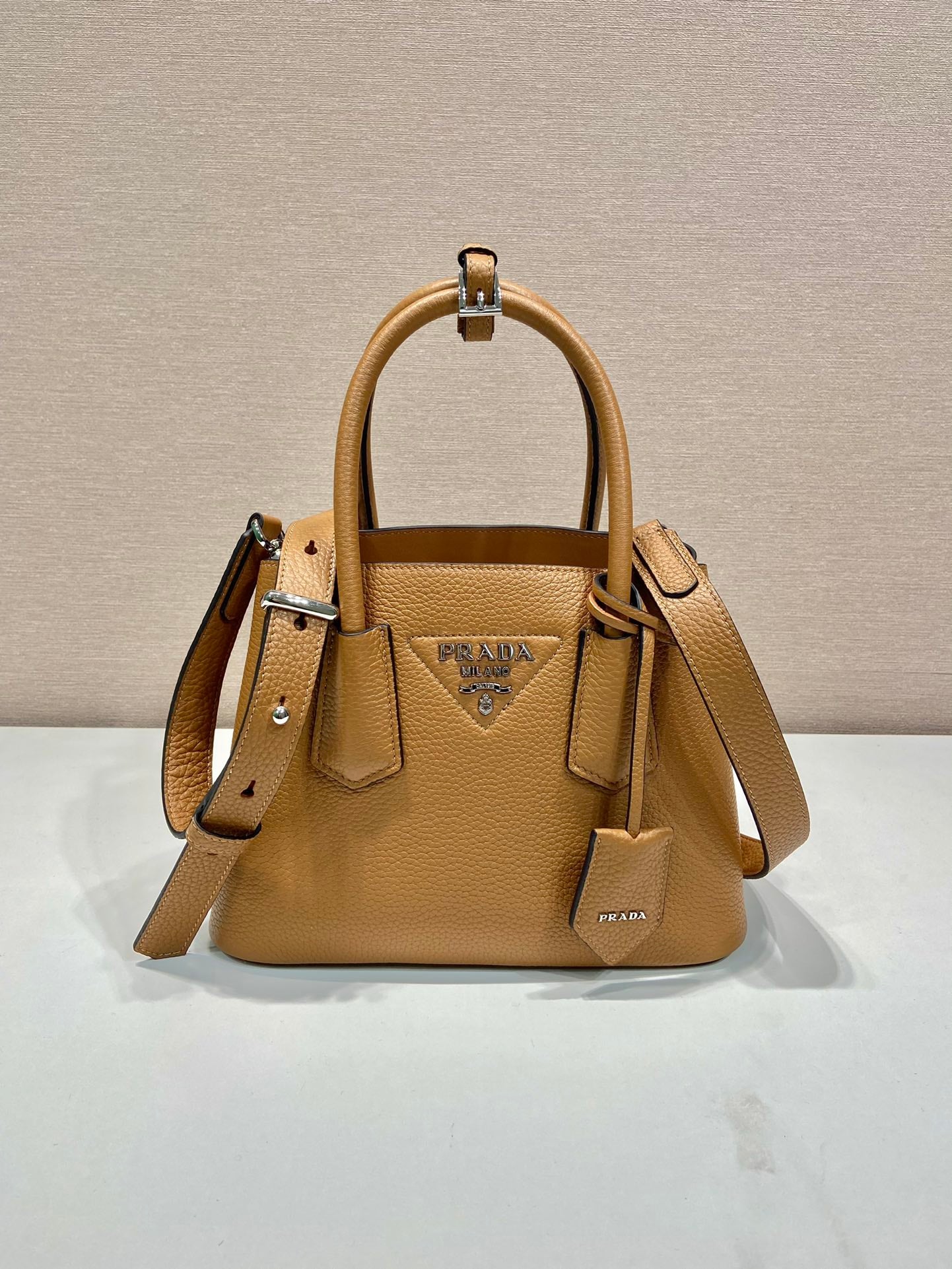 Double Saffiano Mini Tote Bag - 2 Colours