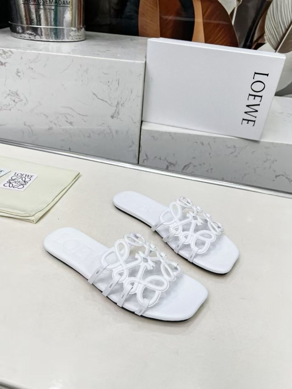 Patel Anagram Flat Sandals - 7 Colours