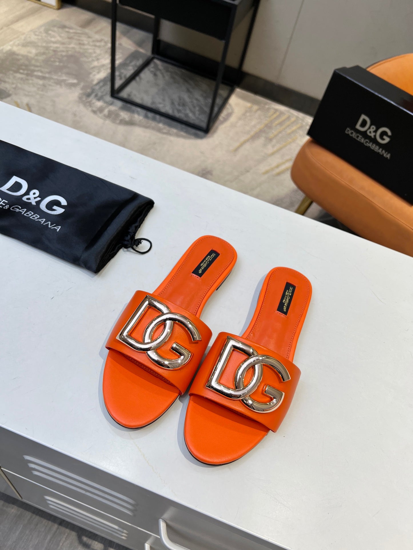 DG Leather Flats - 6 Colours