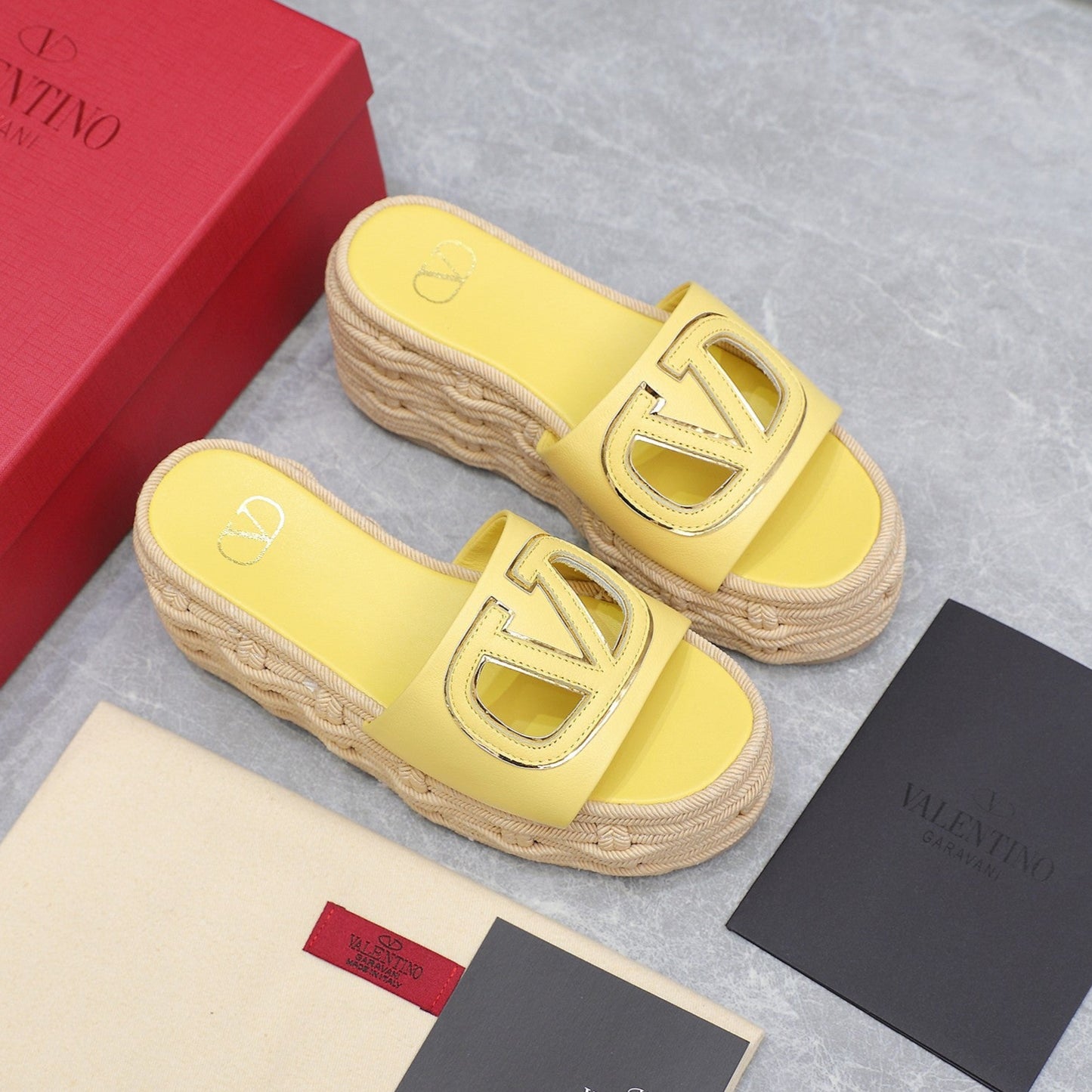 VLogo Wedge Sandals - 5 Colours