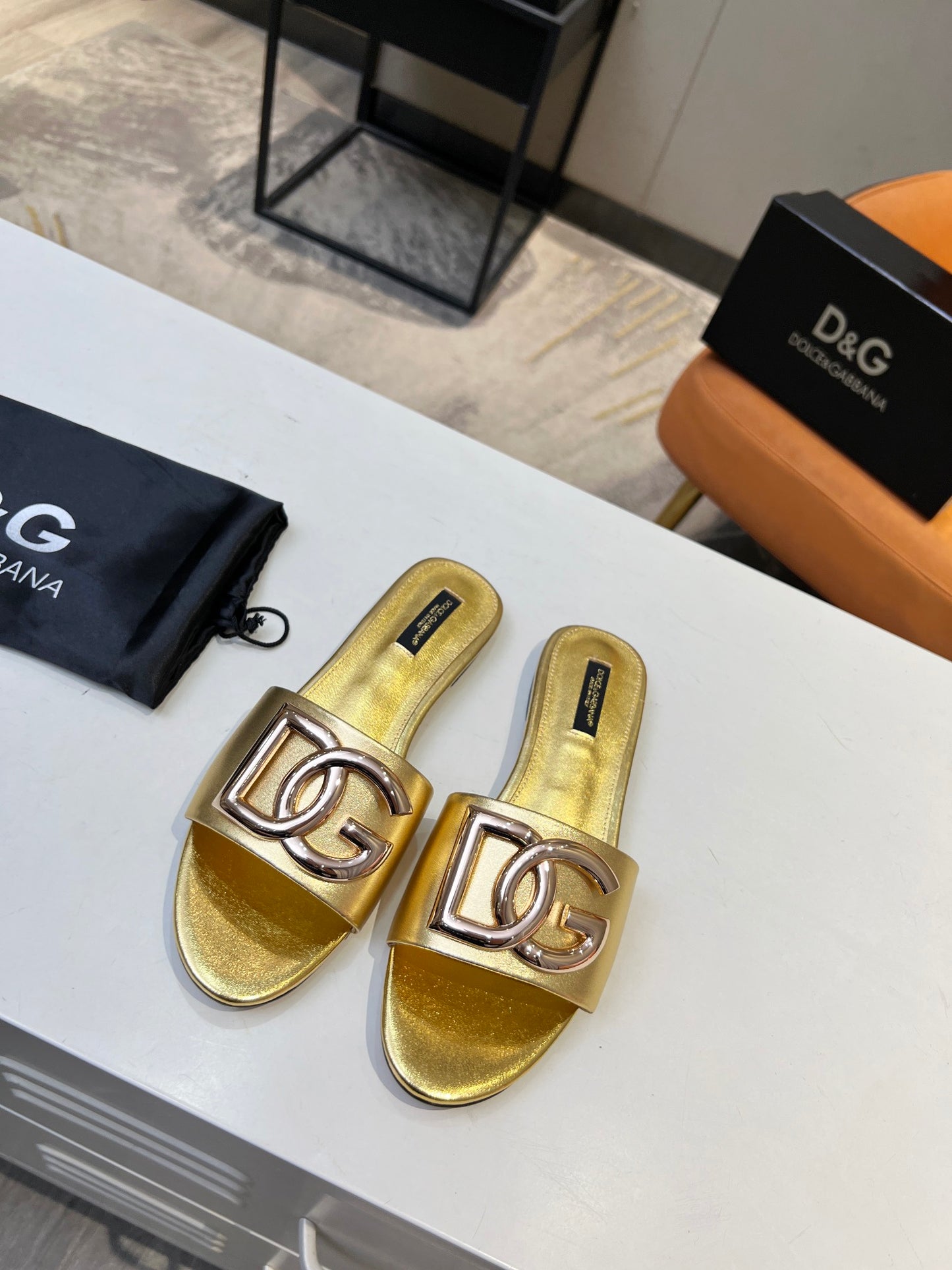 DG Leather Flats - 6 Colours