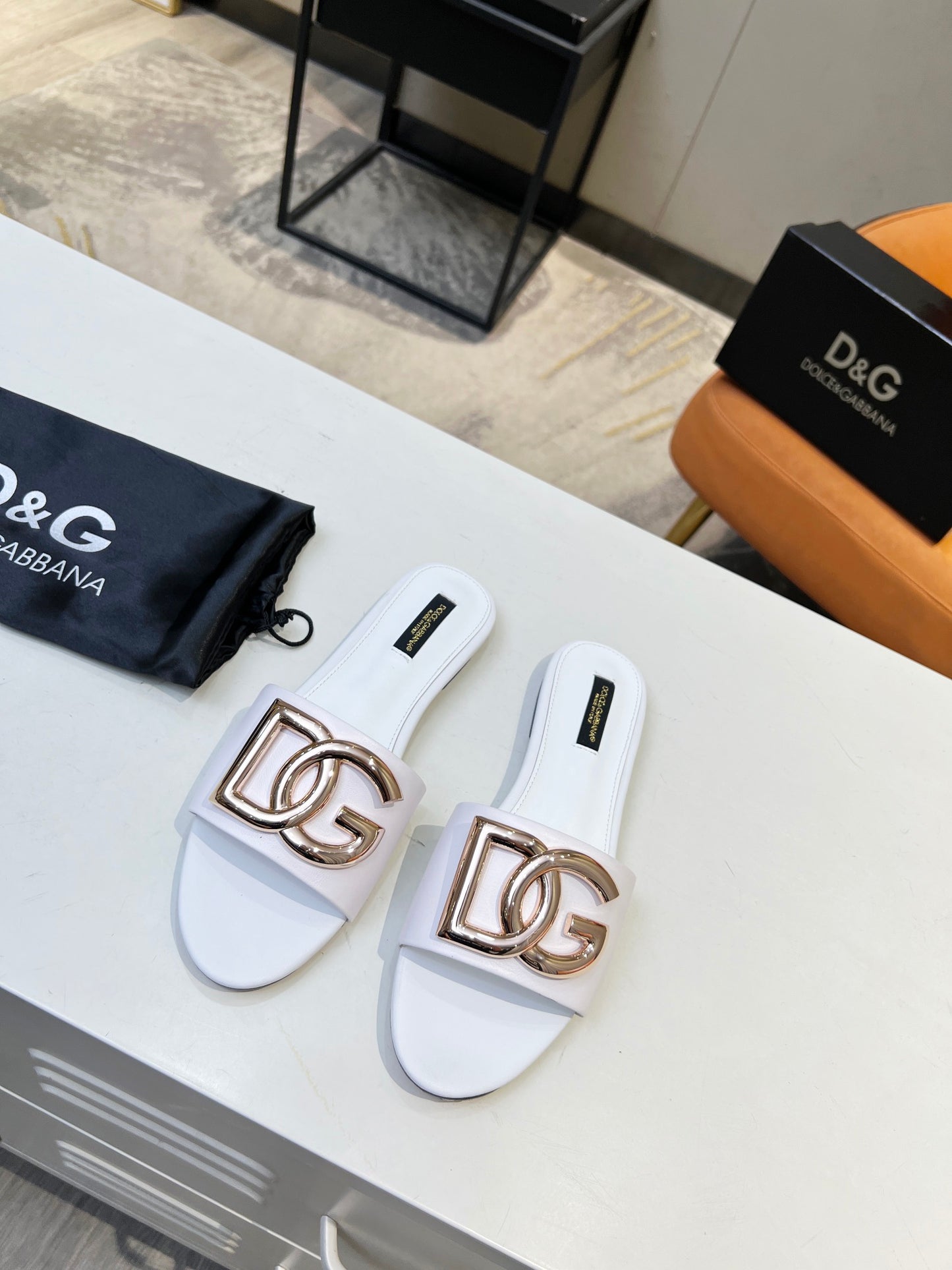 DG Leather Flats - 6 Colours