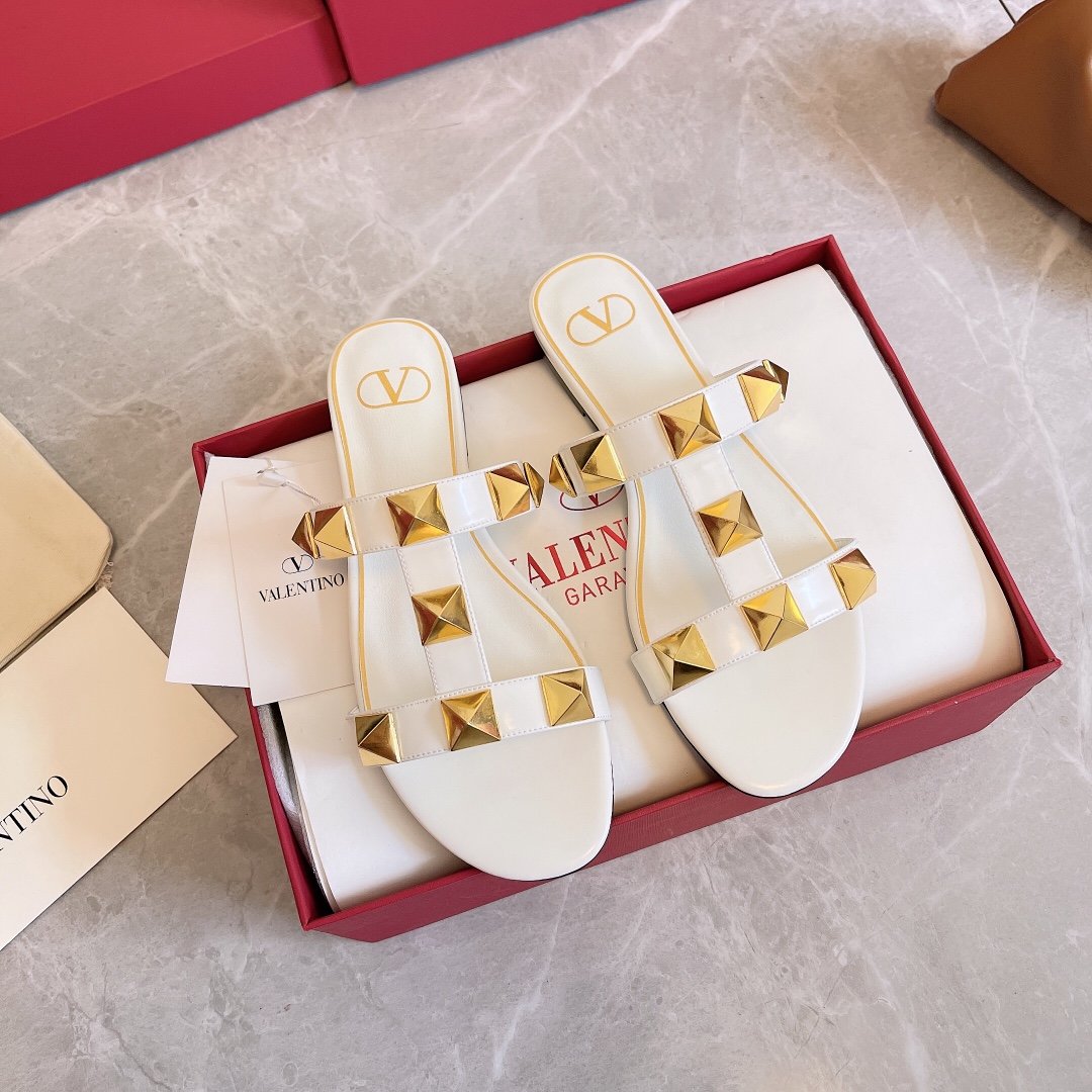 Roman Stud Slide Sandals - 5 Colours