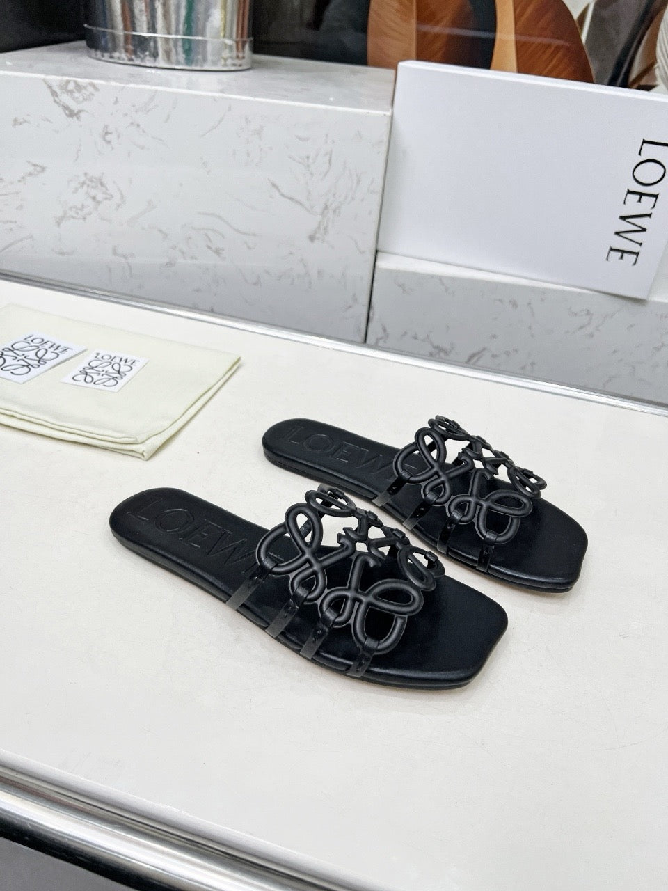 Patel Anagram Flat Sandals - 7 Colours