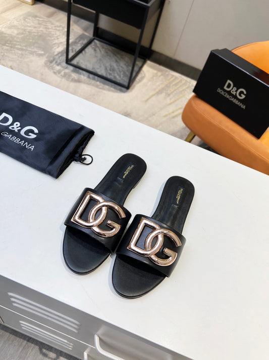 DG Leather Flats - 6 Colours