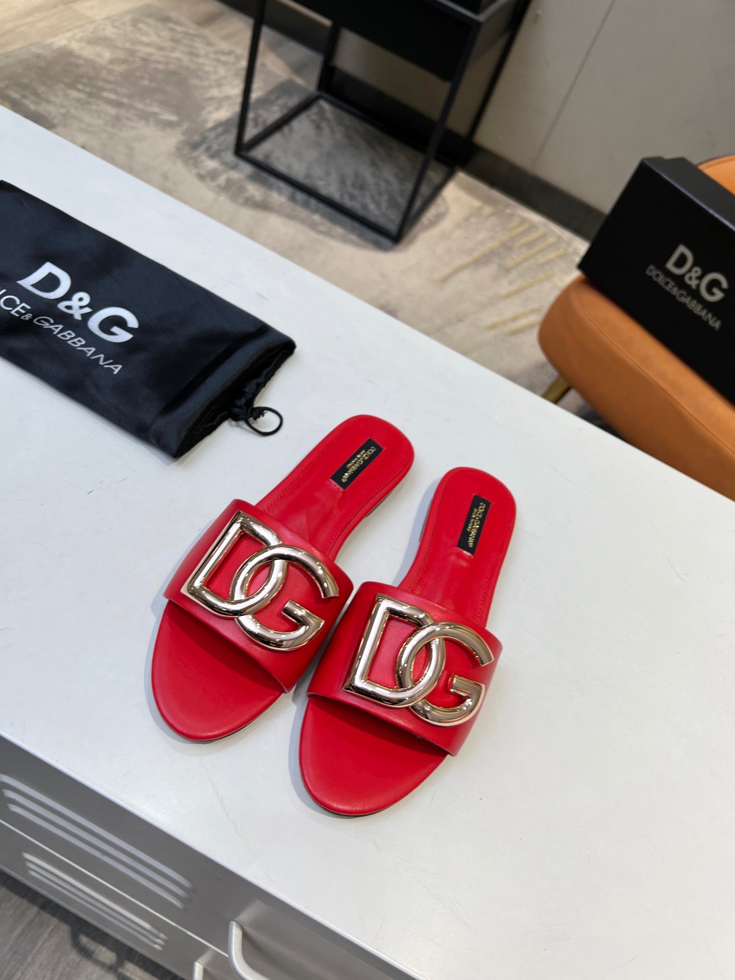 DG Leather Flats - 6 Colours