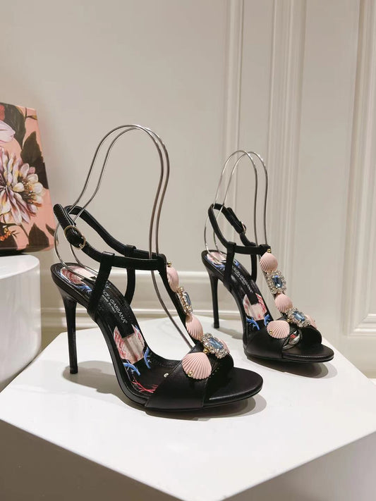 Capri Embellished Heels - 3 Colours