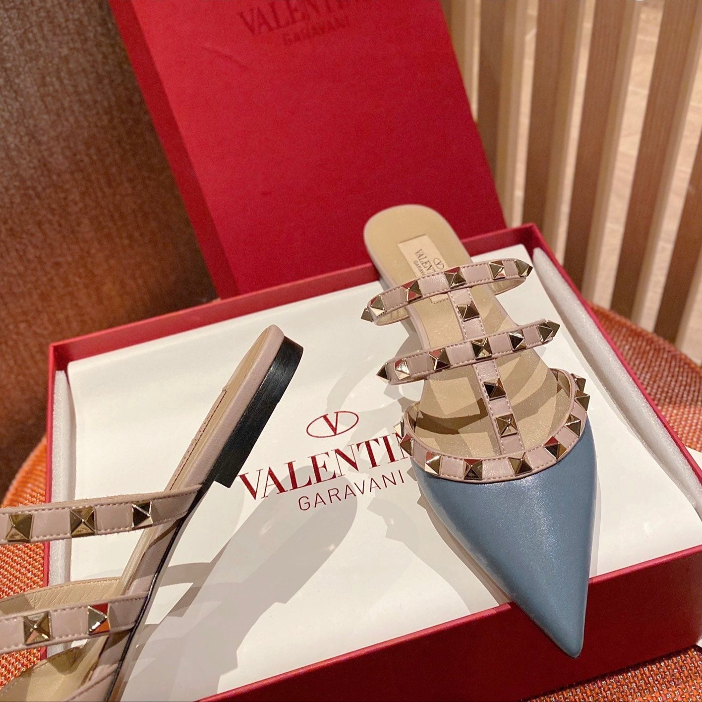 Roman Stud Mule Sandals - 5 Colours