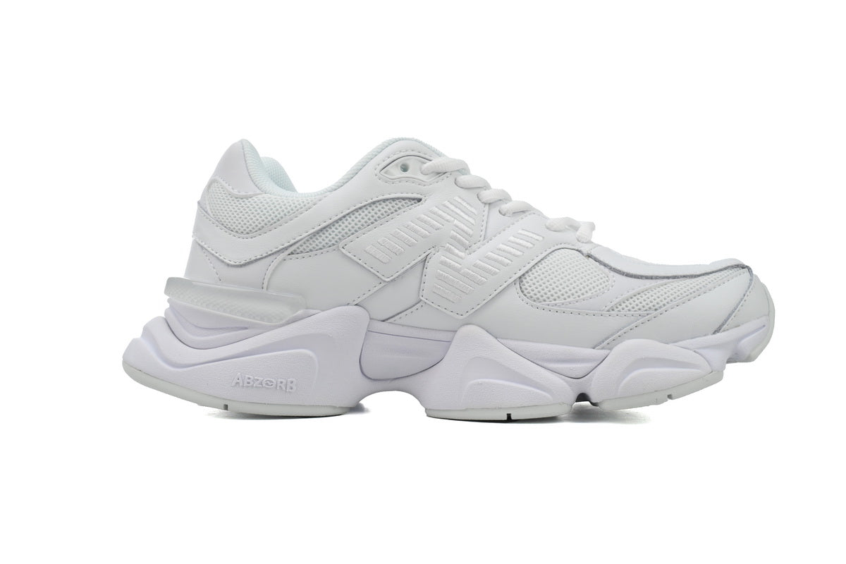 9060 Trainers - Triple White