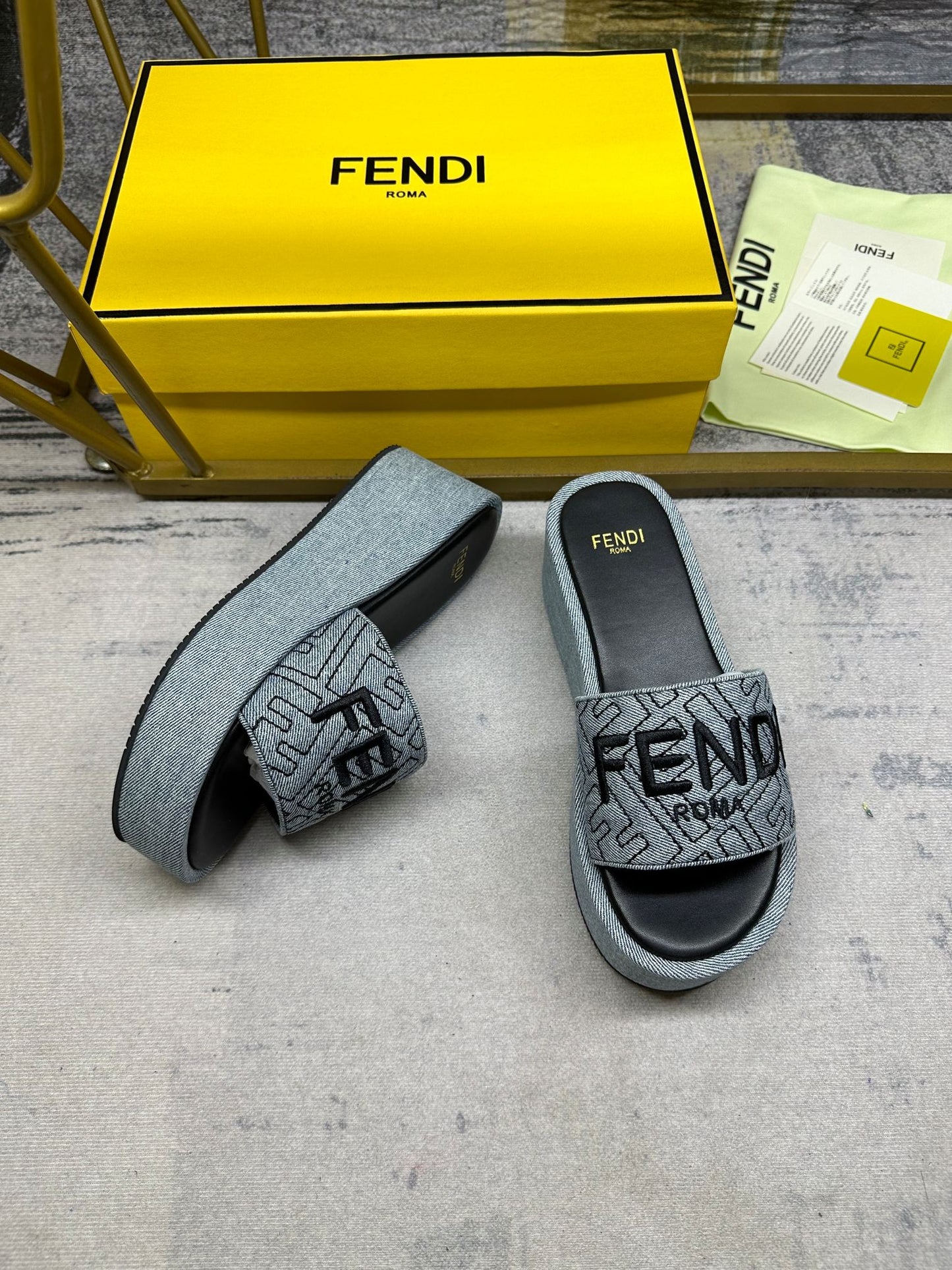 Sunshine Platform Slide Sandals - 4 Colours