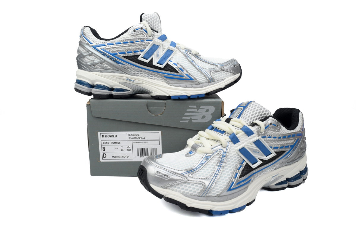 1906R Trainers - Light Blue & White