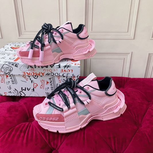 Space Colorblock Trainers - Pink