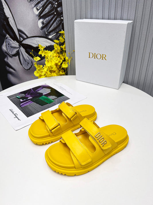 Dioract Double Strap Flat Sandals - 5 Colours