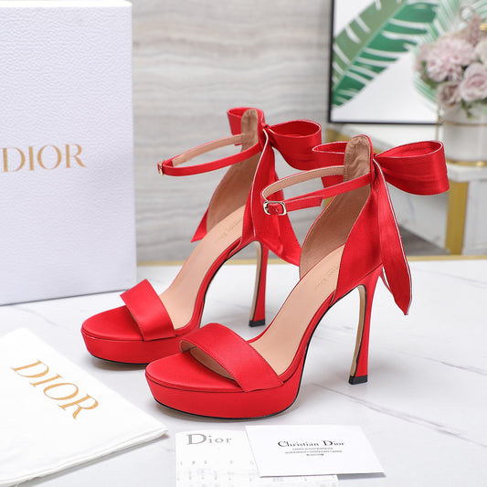 Mile Satin Heels - 5 Colours