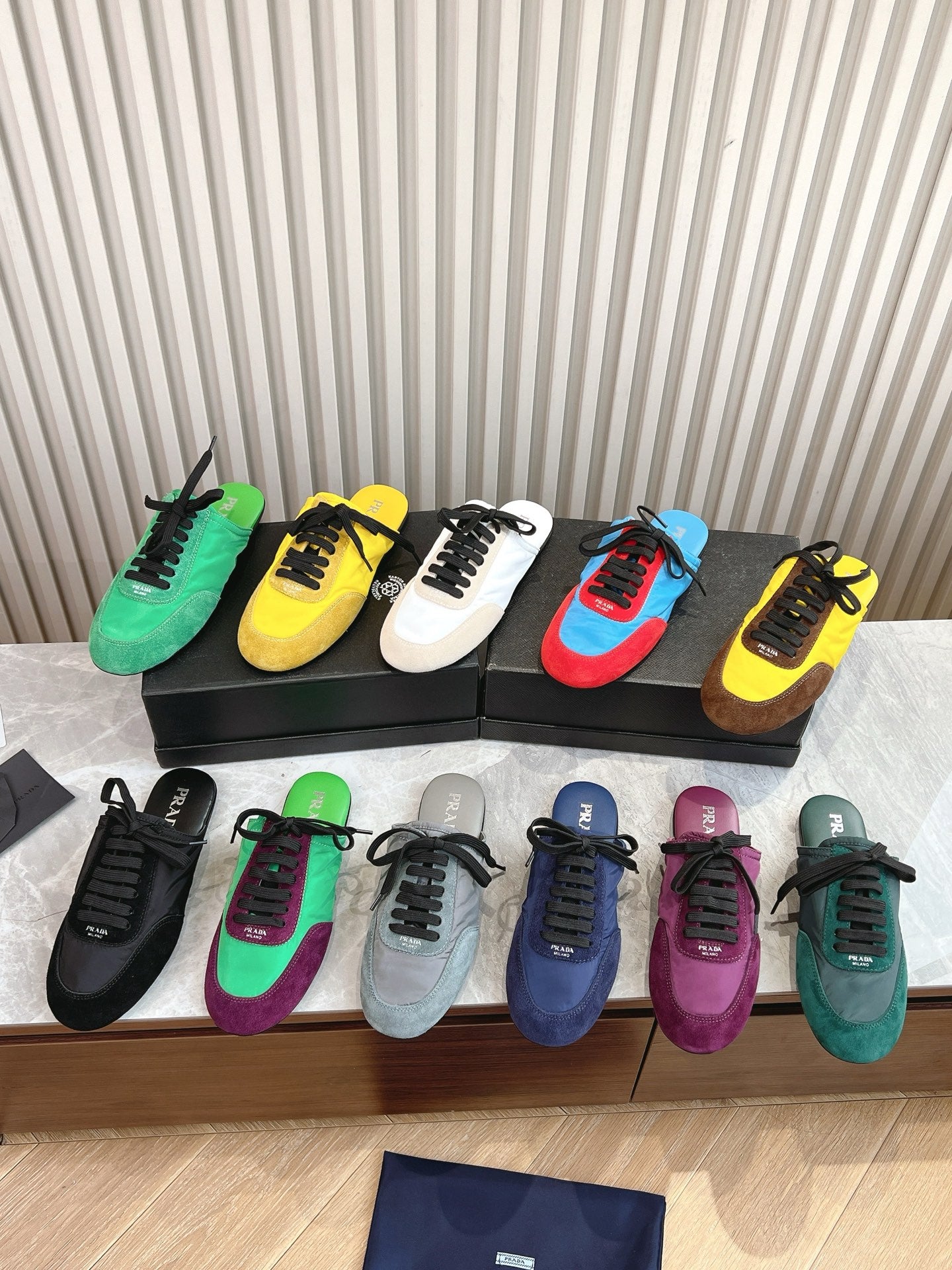Lace-Up Mule Sneakers - 5 Colours
