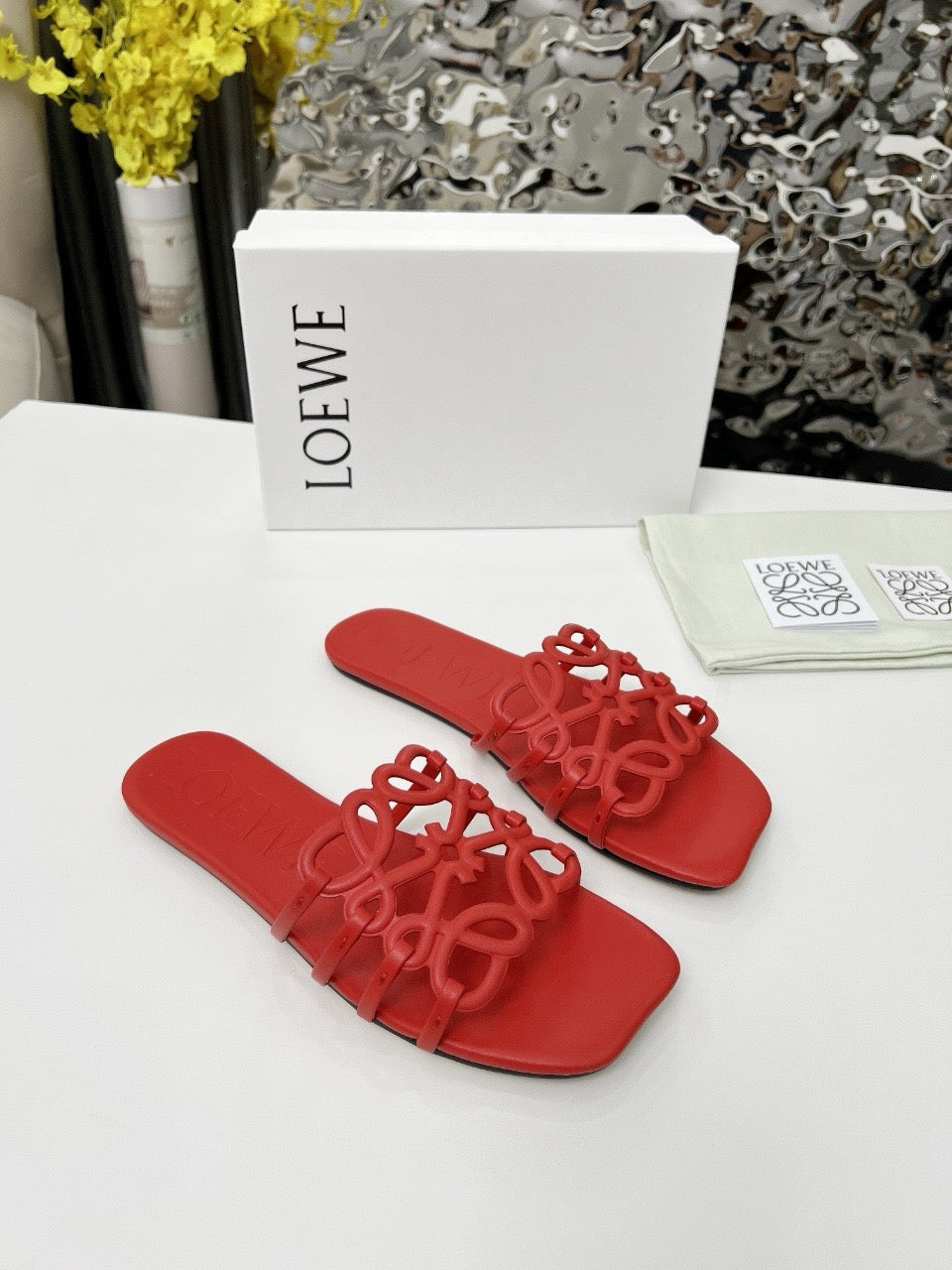 Patel Anagram Flat Sandals - 7 Colours