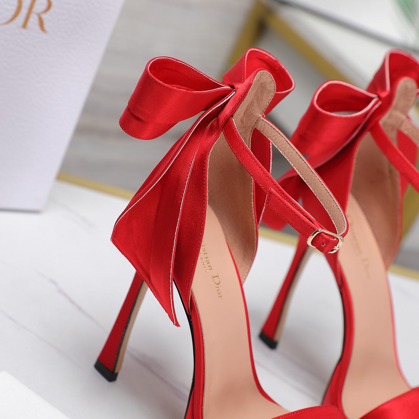 Mile Satin Heels - 5 Colours