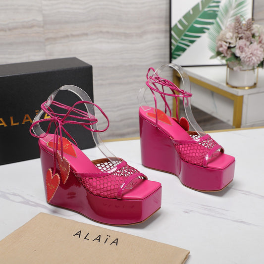 Riviera Lace Up Wedge - 5 Colours