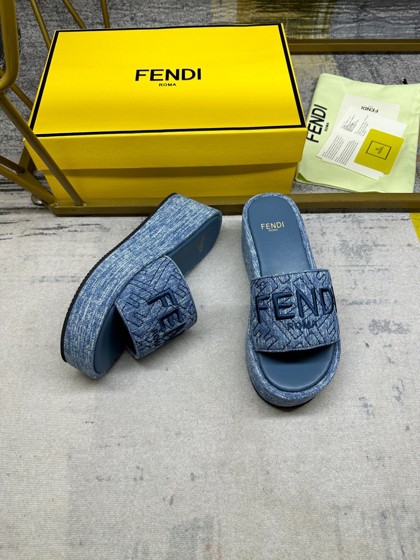 Sunshine Platform Slide Sandals - 4 Colours